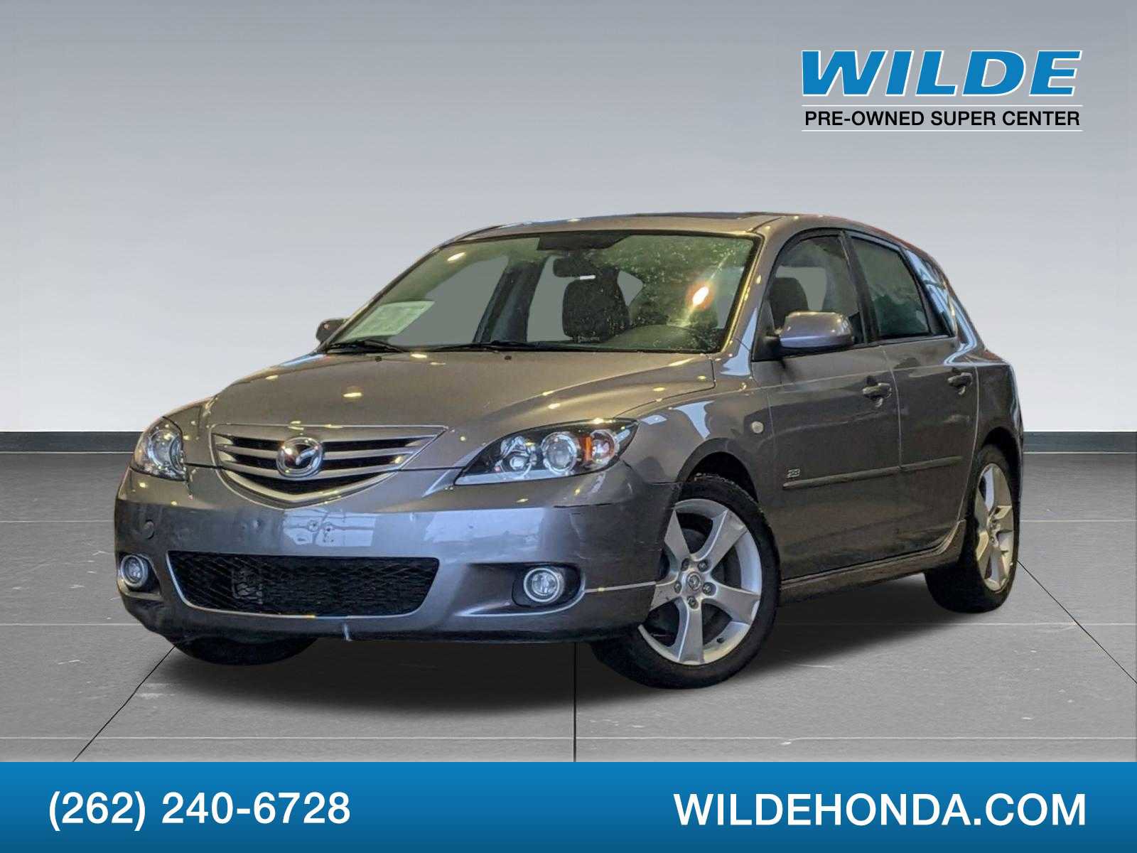 Used 2005 MAZDA MAZDA3 s w/ Moonroof & 6-CD Pkg