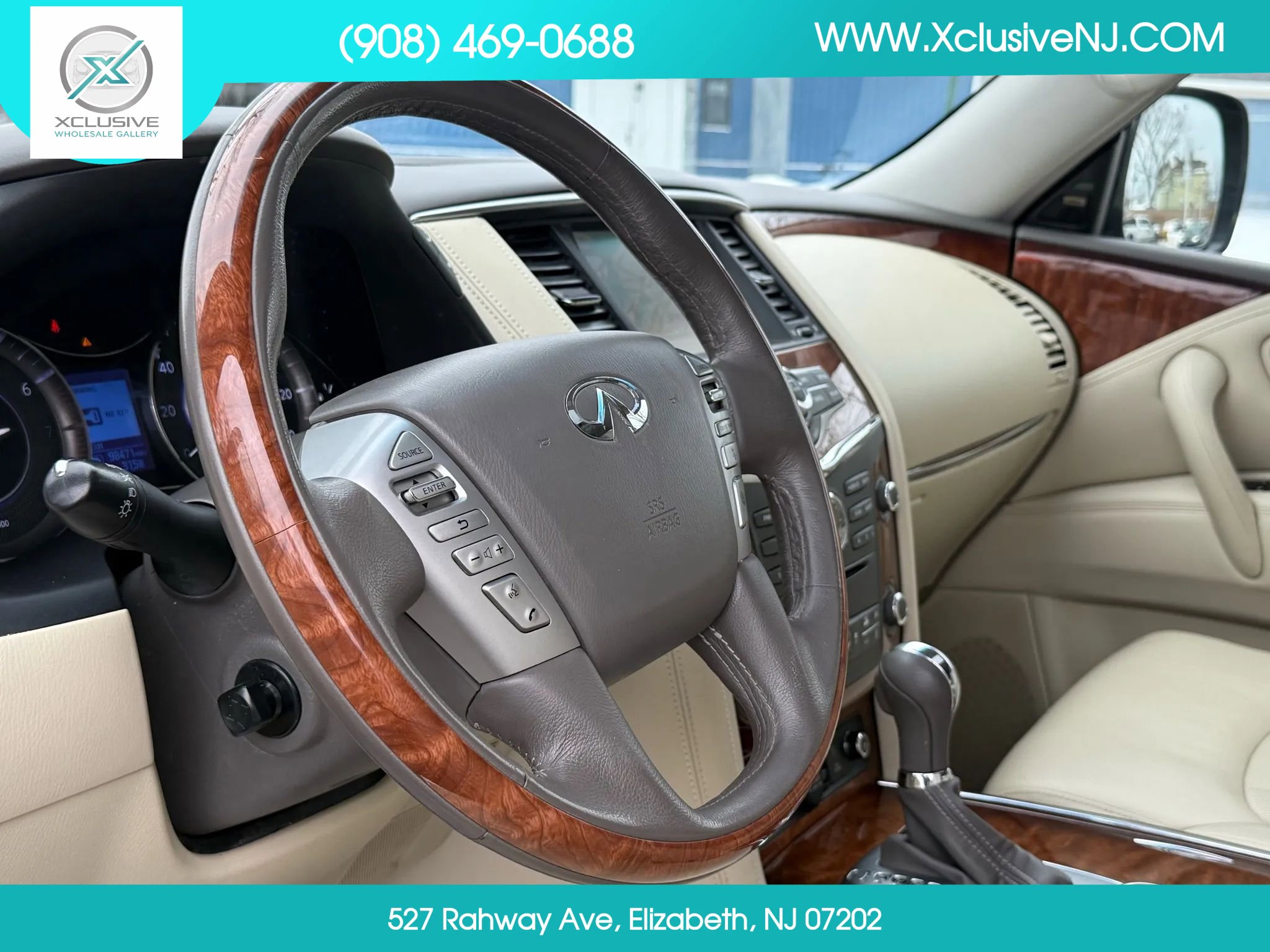 Used 2017 INFINITI QX80 4WD w/ Deluxe Technology Package image 9