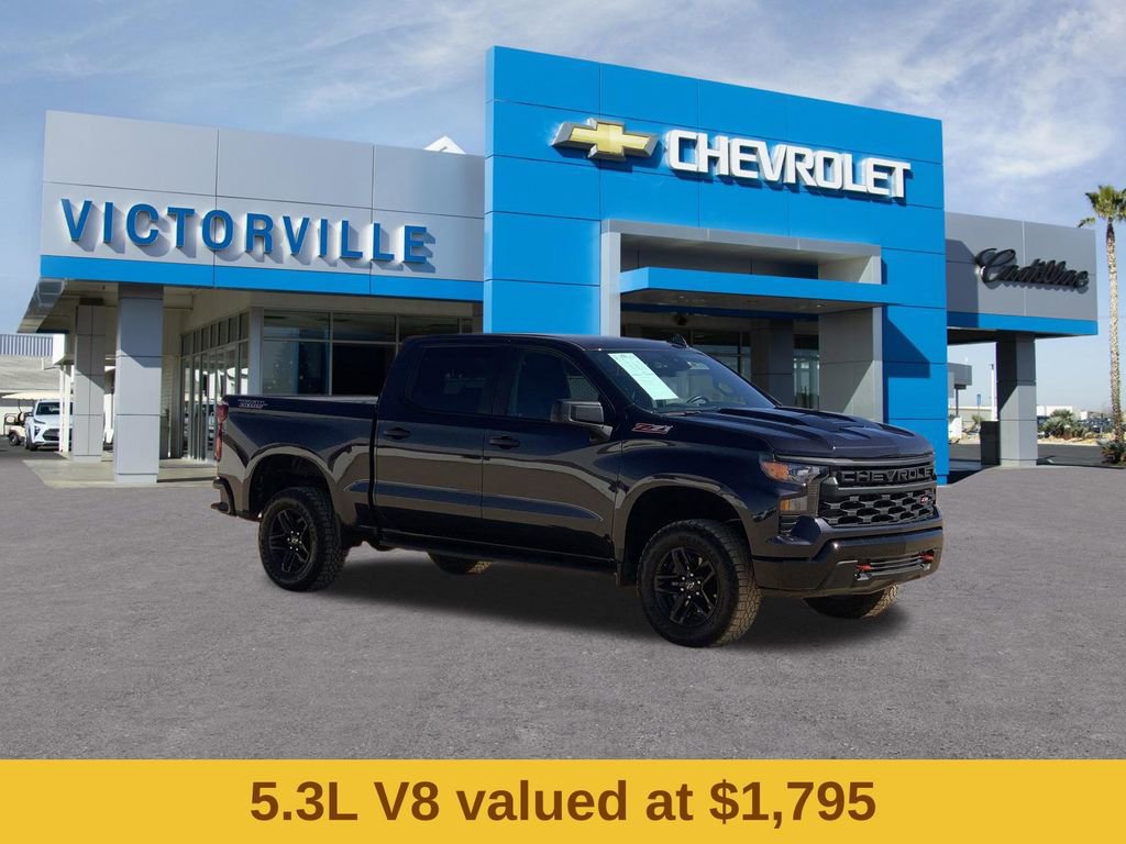 Certified 2024 Chevrolet Silverado 1500 Custom Trail Boss AWD/4WD image 3