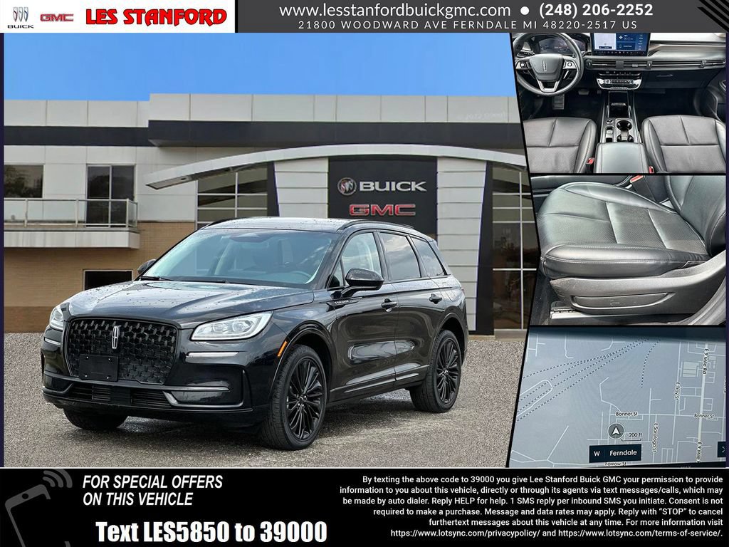 Used 2023 Lincoln Corsair Reserve w/ Jet Appearance Package