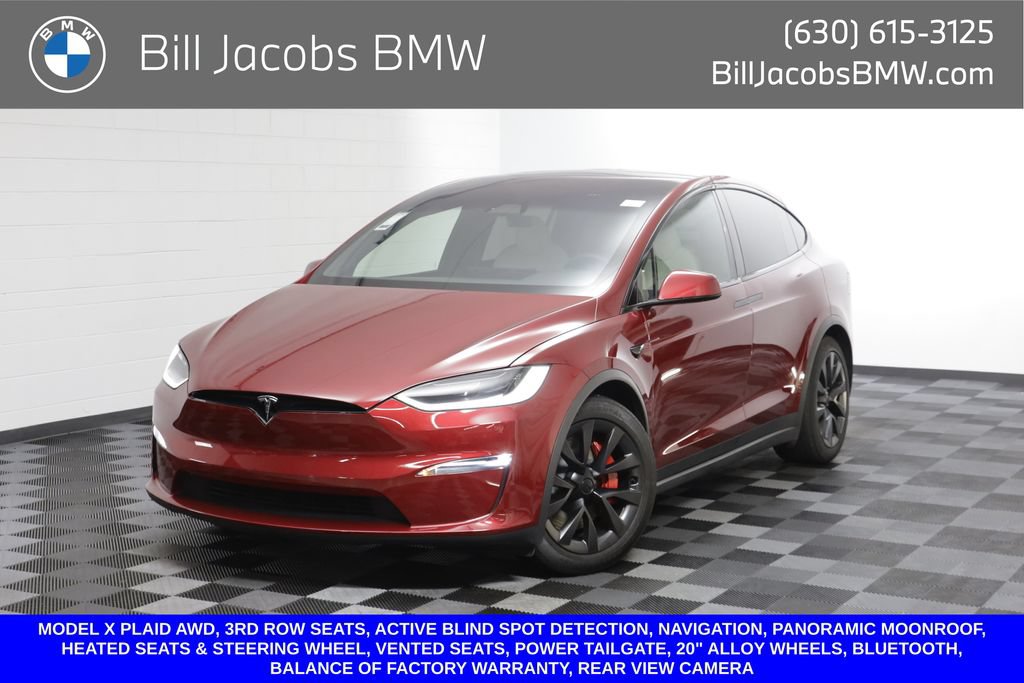 Used 2023 Tesla Model X Plaid AWD/4WD image 1
