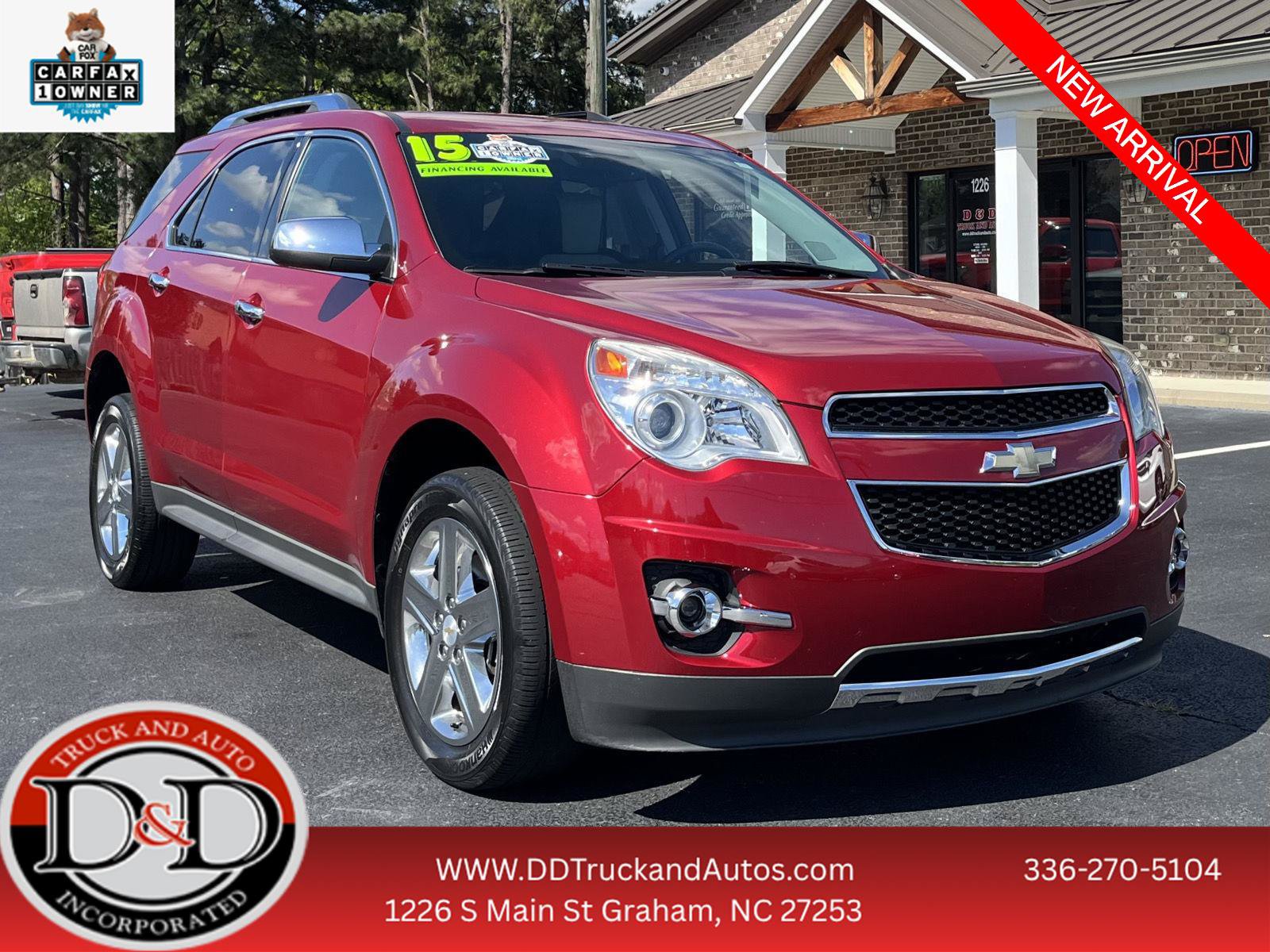 Used 2015 Chevrolet Equinox LTZ