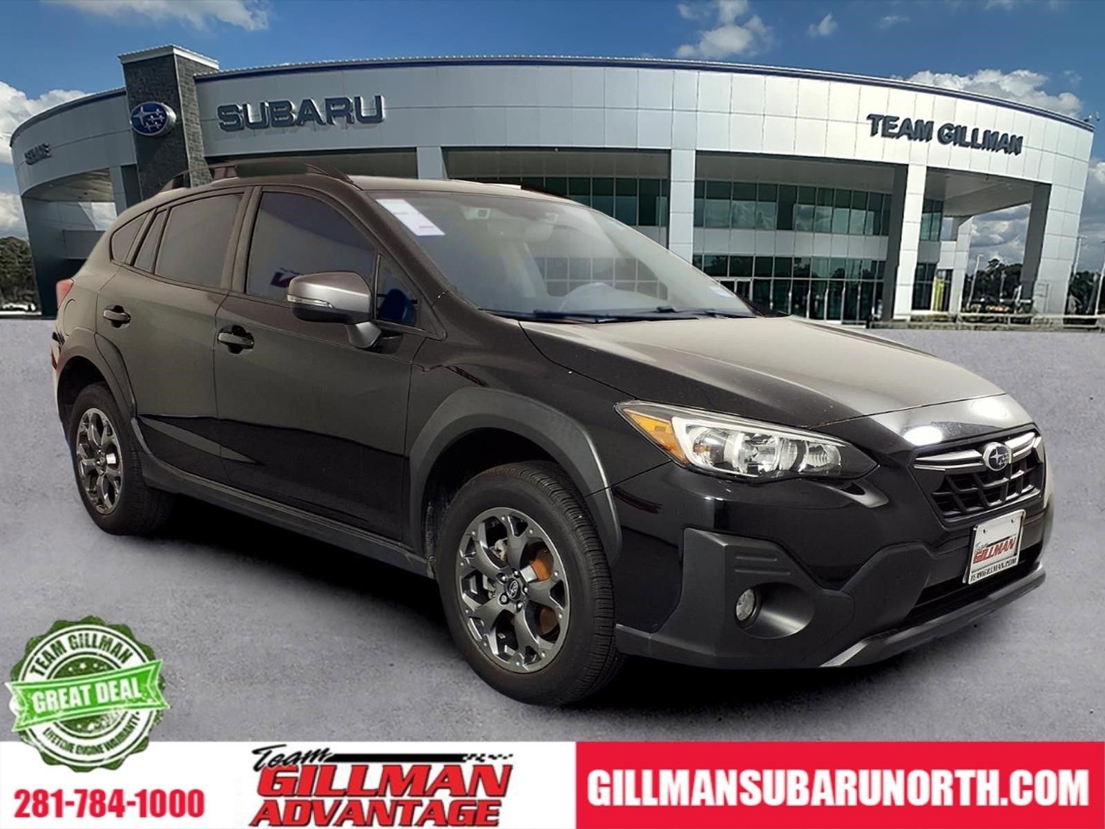 Used 2022 Subaru Crosstrek 2.5i Sport w/ Moonroof Package