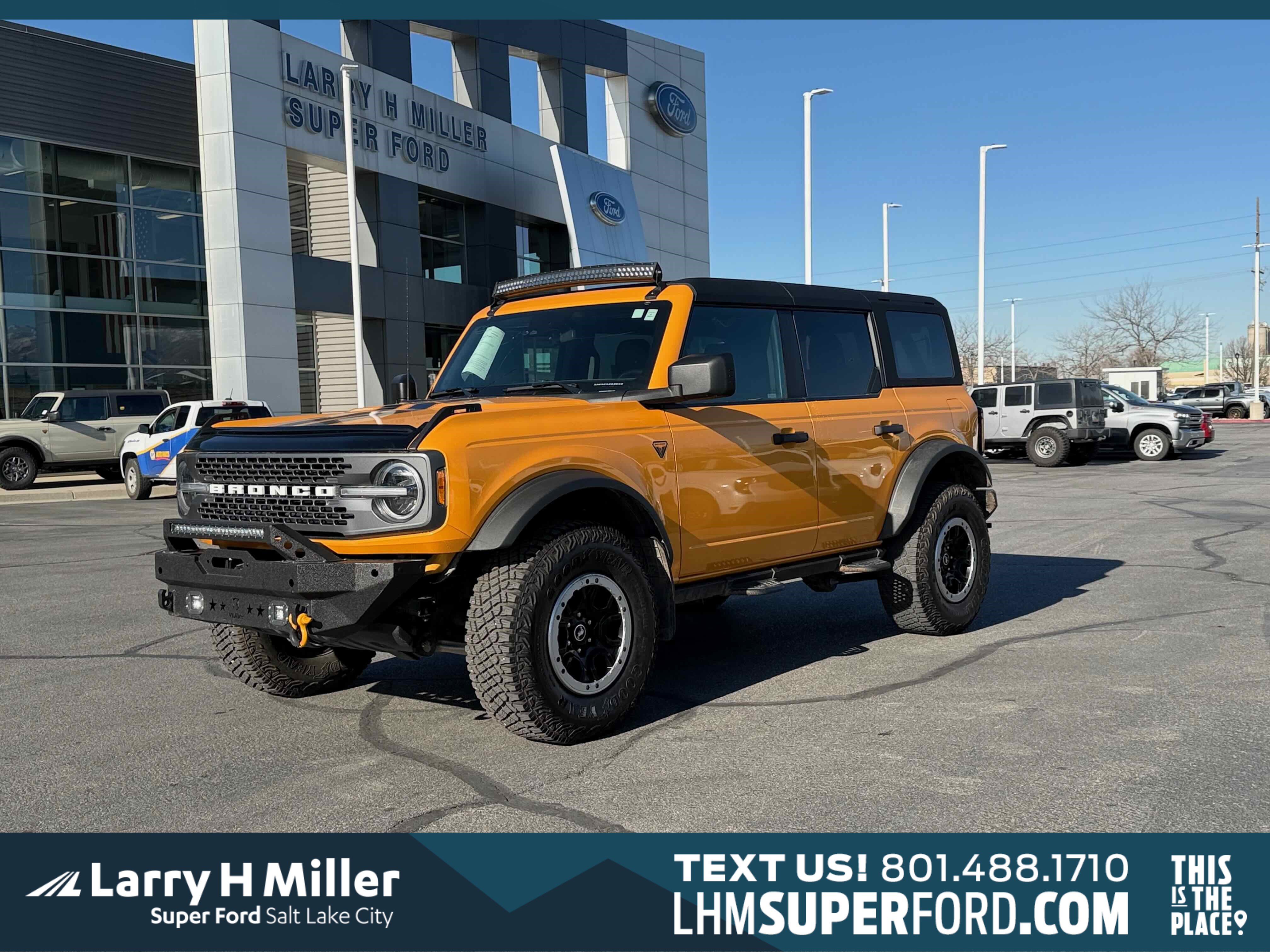 Certified 2022 Ford Bronco Badlands w/ Sasquatch Package image 1