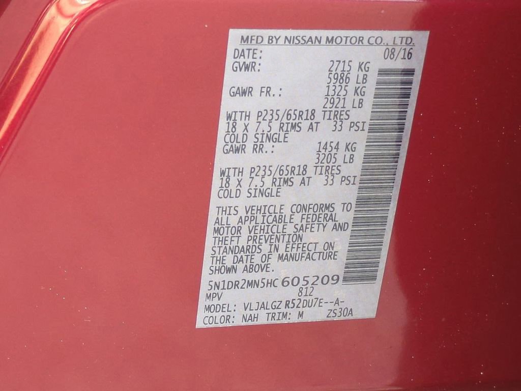 Used 2017 Nissan Pathfinder SL w/ SL Tech Package image 32