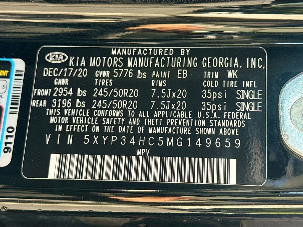 Used 2021 Kia Telluride EX w/ EX Premium Package image 34