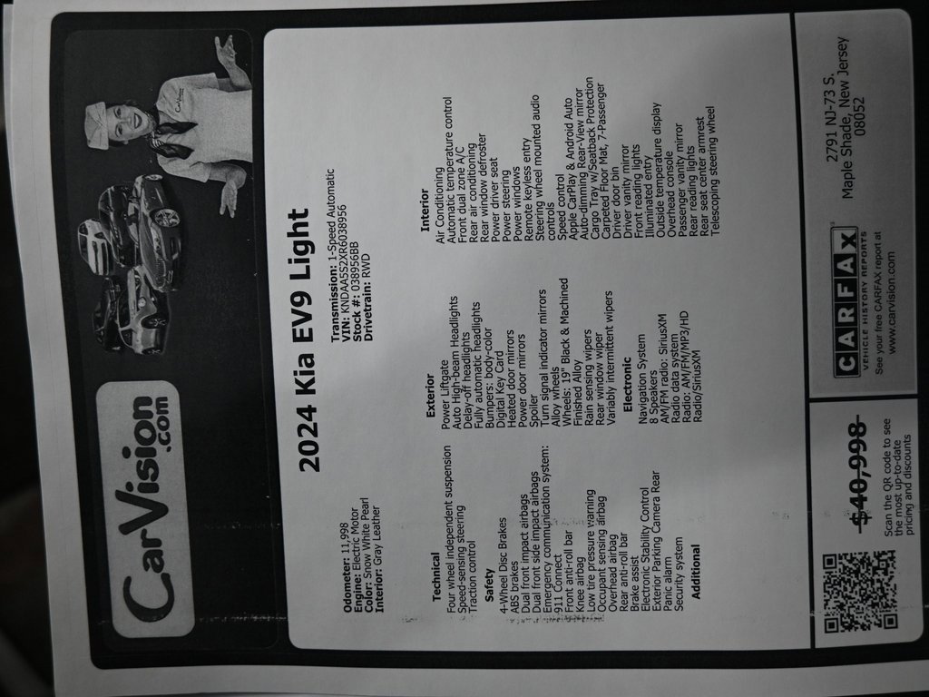 Used 2024 Kia EV9 Light image 9