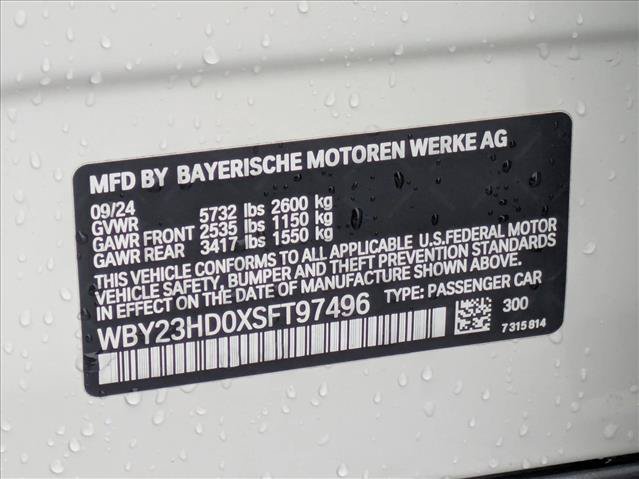 Used 2025 BMW i4 eDrive40 w/ M Sport Package RWD image 27
