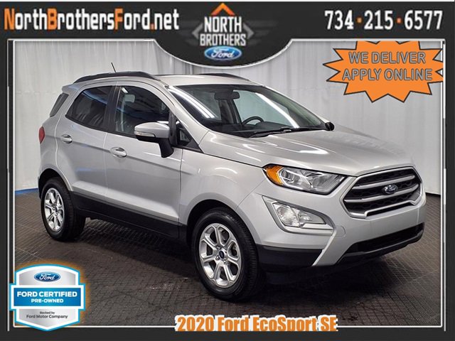 Certified 2020 Ford EcoSport SE