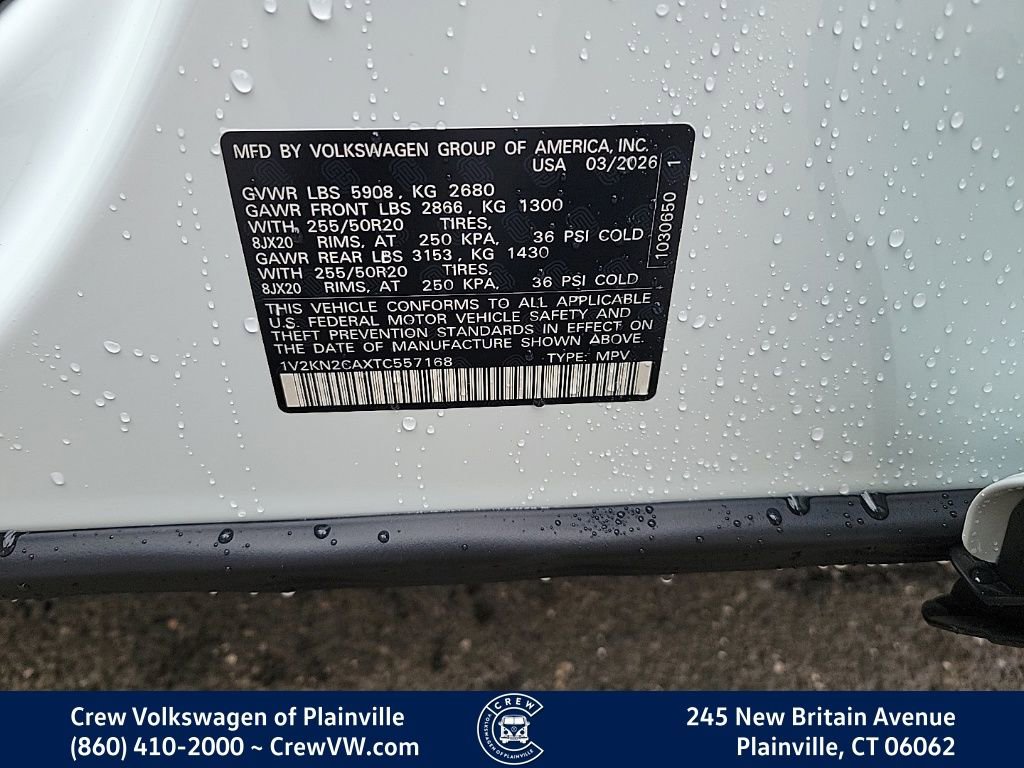 New 2026 Volkswagen Atlas SE image 34