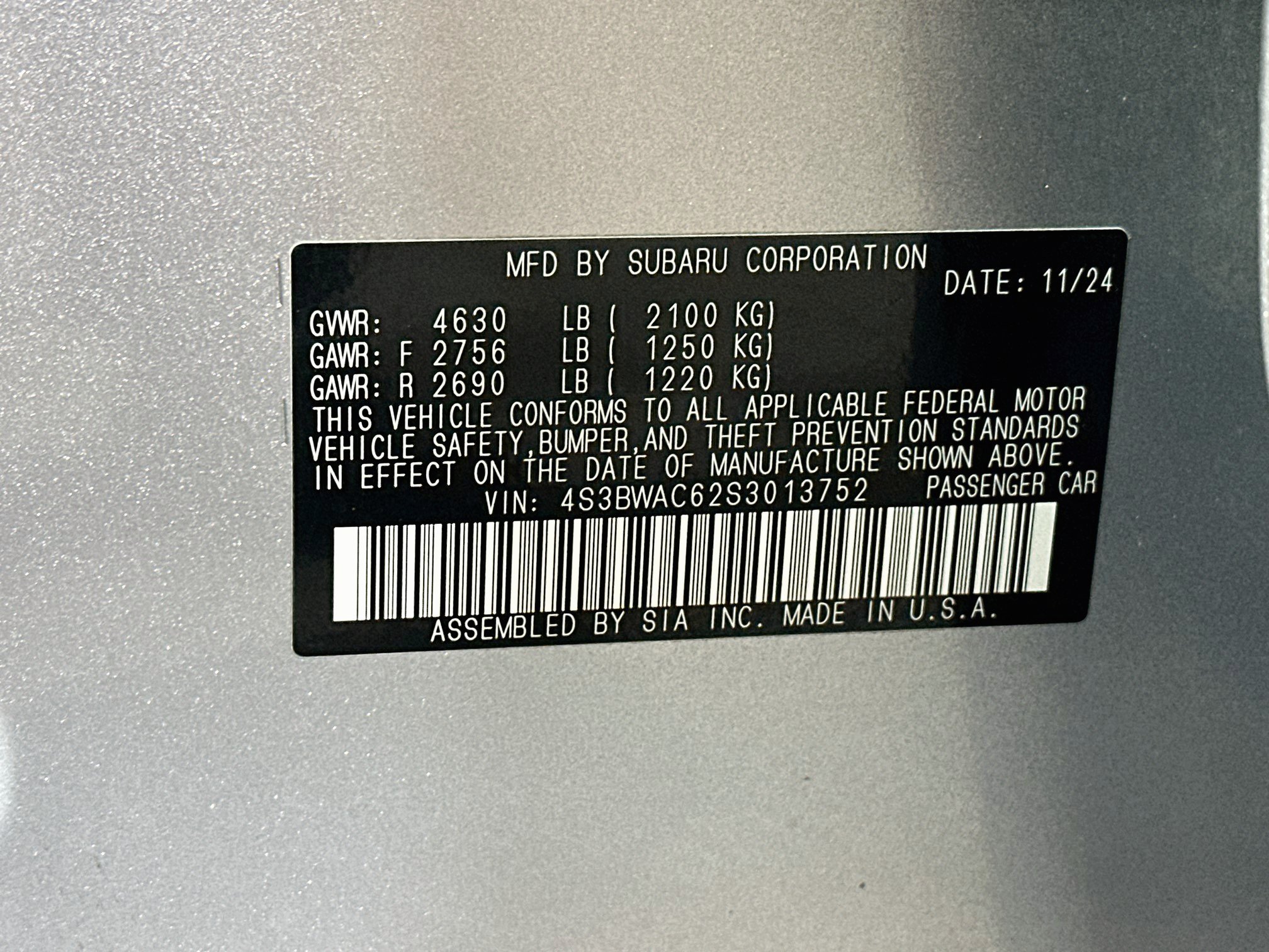 Used 2025 Subaru Legacy Premium AWD/4WD image 29