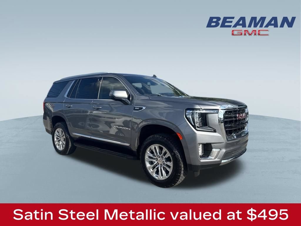 Used 2022 GMC Yukon SLT w/ SLT Luxury Package AWD/4WD image 2