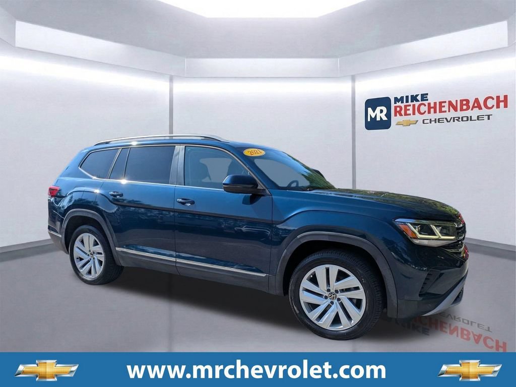 Used 2021 Volkswagen Atlas SEL AWD/4WD image 1