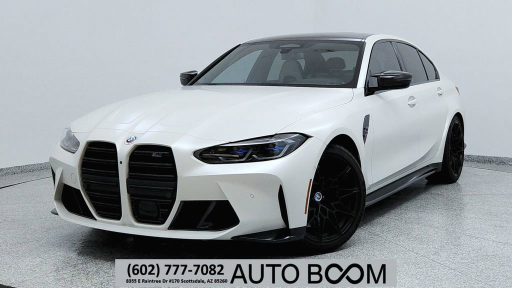 Used 2022 BMW M3 Competition w/ M Carbon Exterior Package image 1