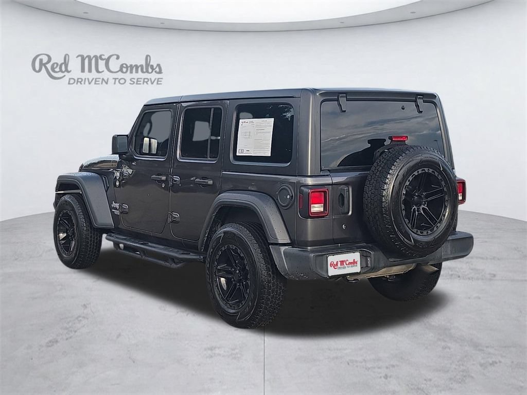 Used 2019 Jeep Wrangler Unlimited Sport S AWD/4WD image 4