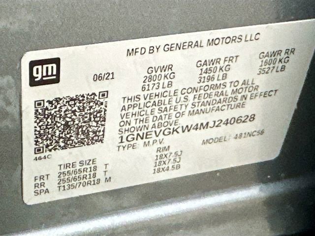 Used 2021 Chevrolet Traverse LT image 32