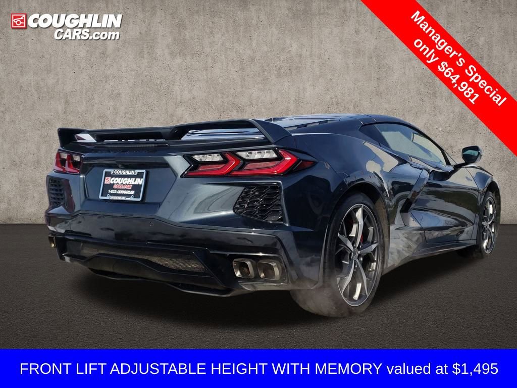 Used 2020 Chevrolet Corvette Stingray Premium Cpe w/ 3LT Preferred Equipment Group image 6