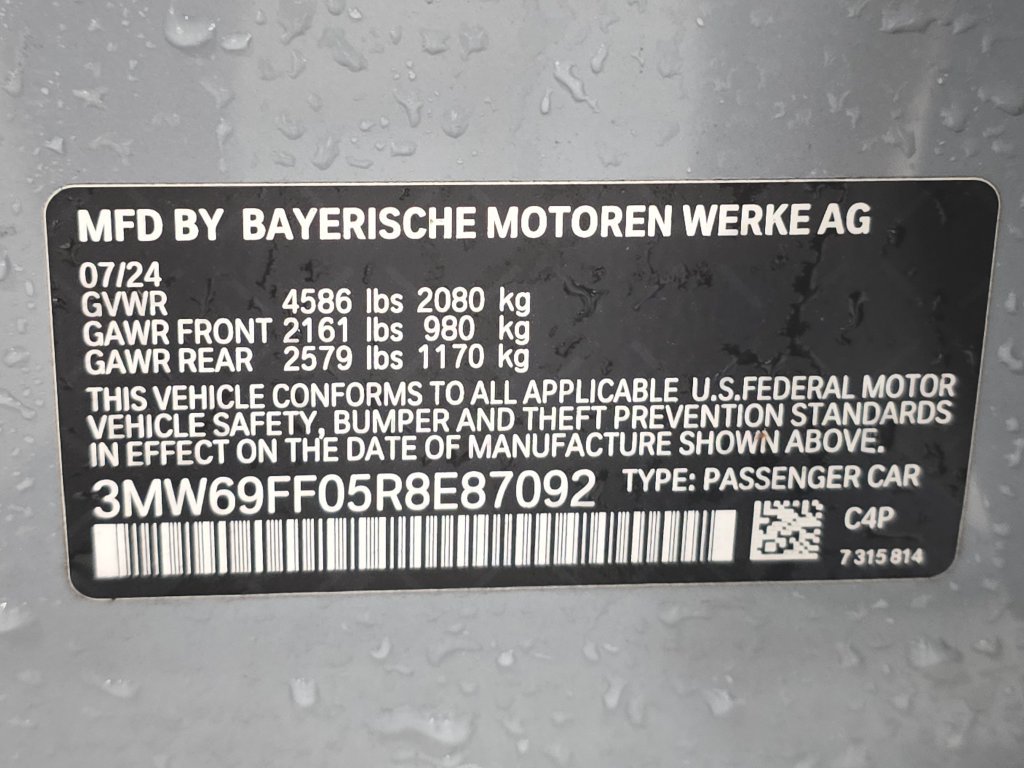 Certified 2024 BMW 330i Sedan w/ M Sport Package RWD image 28