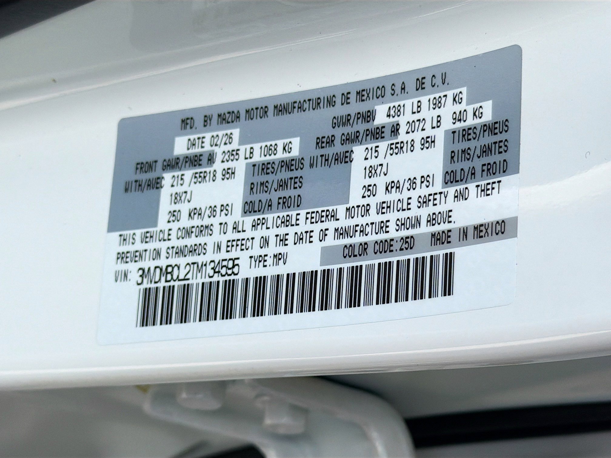 New 2026 MAZDA CX-30 AWD 2.5 S image 43