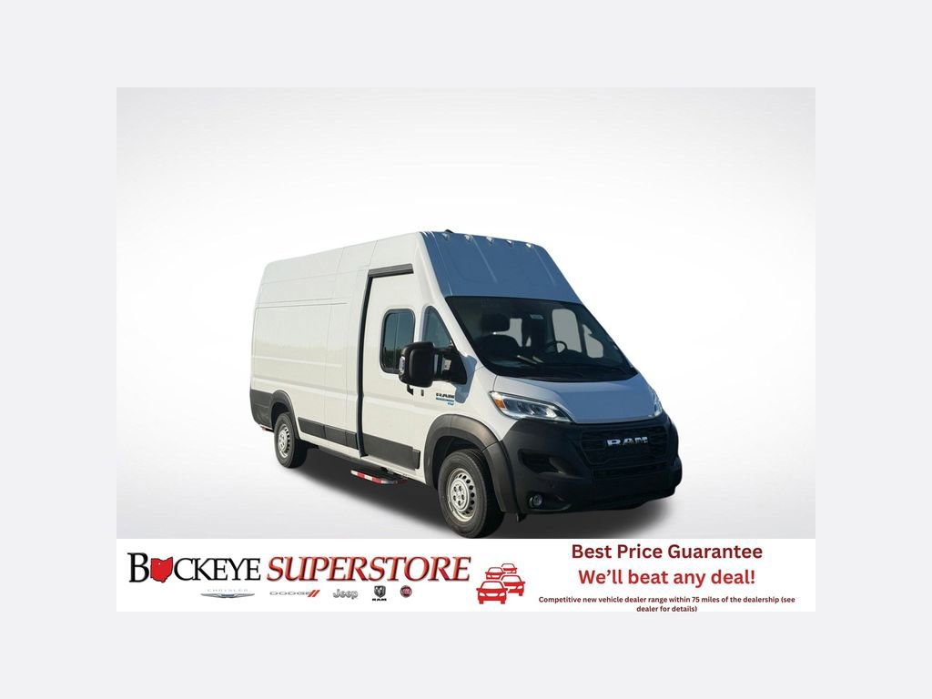 New 2024 RAM ProMaster 3500 w/ Delivery Van Package