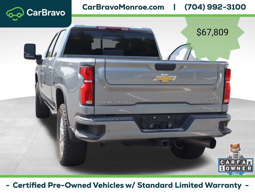 Used 2025 Chevrolet Silverado 2500 High Country w/ Technology Package AWD/4WD image 4