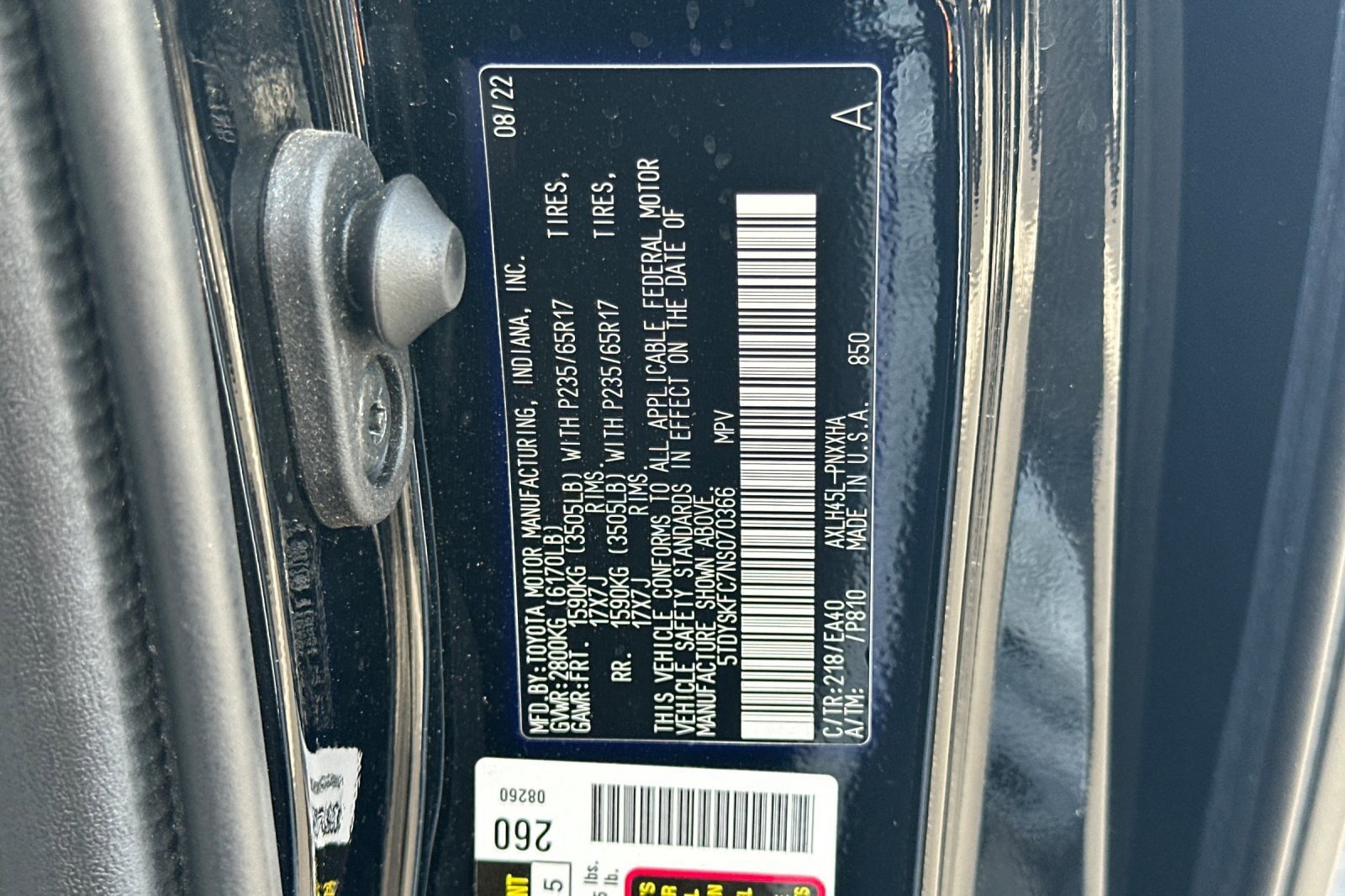 Certified 2022 Toyota Sienna XLE AWD/4WD image 30