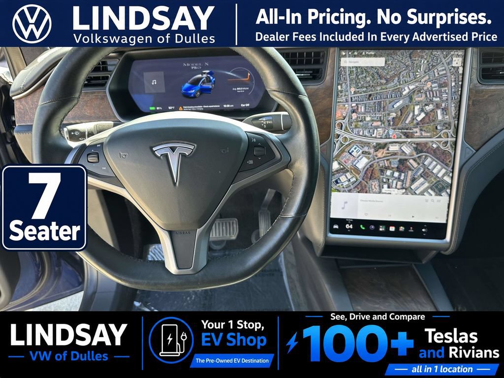 Used 2018 Tesla Model X 75D AWD/4WD image 10