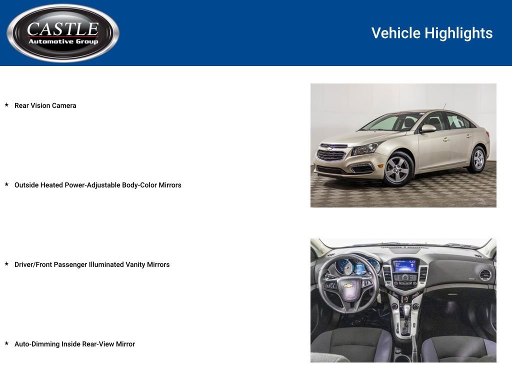 Used 2015 Chevrolet Cruze LT image 8