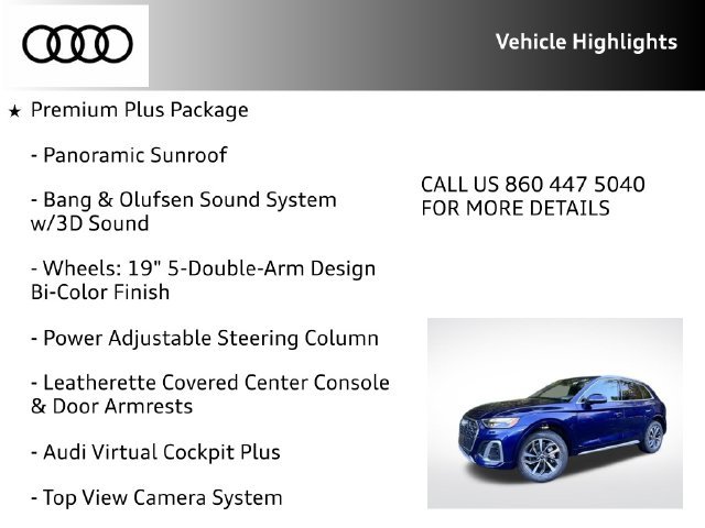 Certified 2024 Audi Q5 2.0T Premium Plus w/ Premium Plus Package AWD/4WD image 24