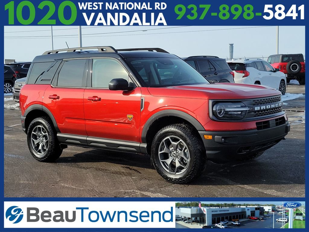 Certified 2023 Ford Bronco Sport Badlands w/ Premium Package