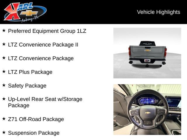 Certified 2024 Chevrolet Silverado 2500 LTZ w/ LTZ Plus Package AWD/4WD image 2
