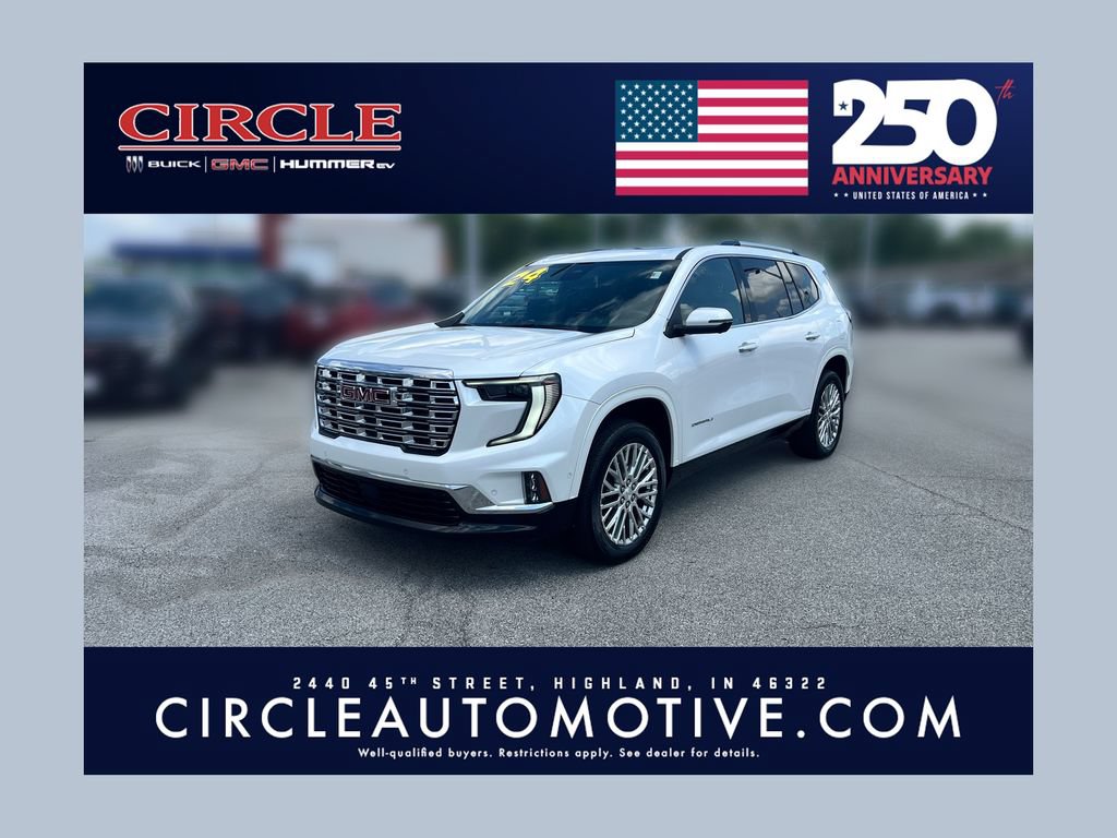 Used 2024 GMC Acadia Denali w/ Super Cruise Package