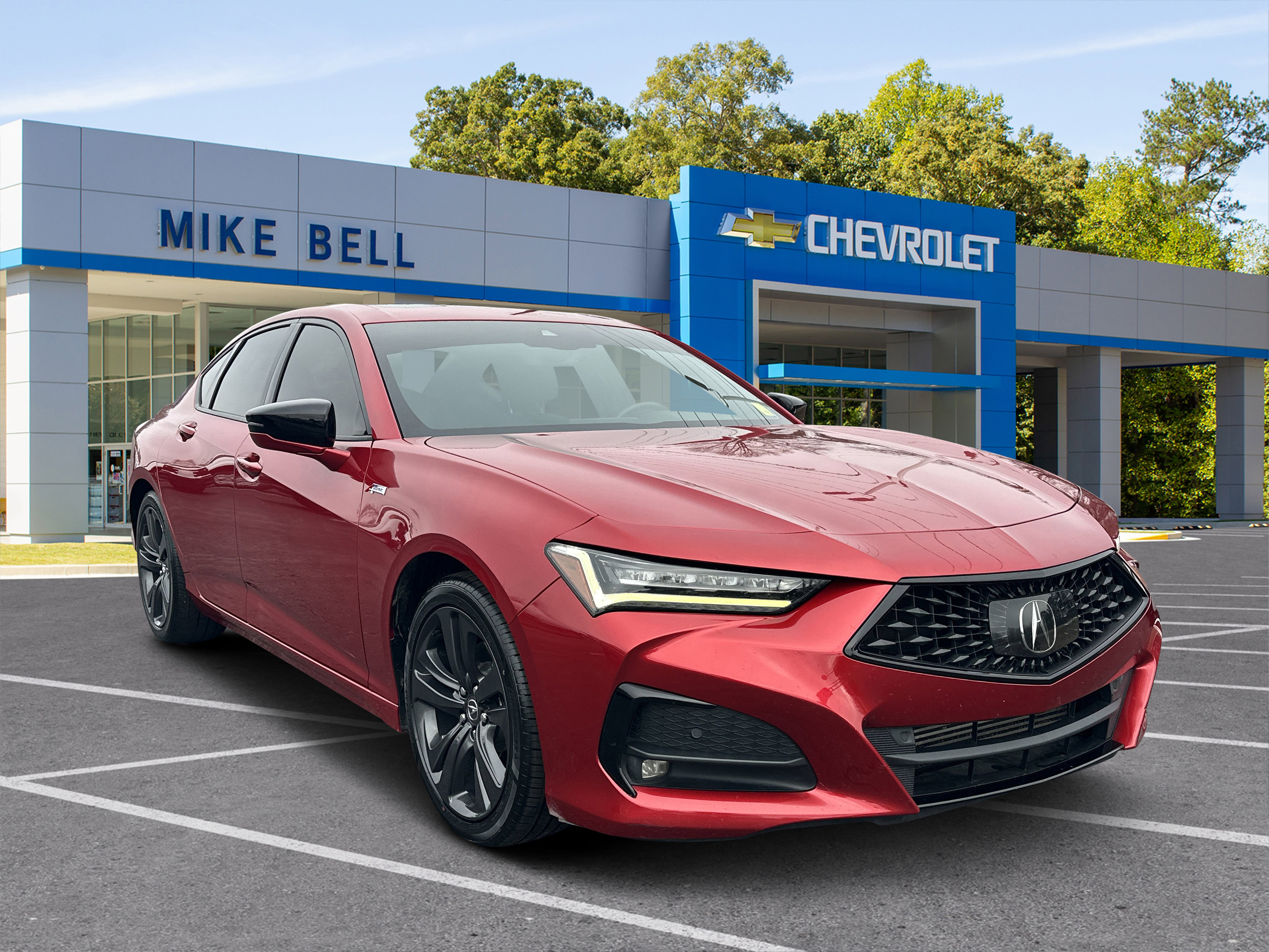 Used 2021 Acura TLX w/ A-SPEC Pkg image 1