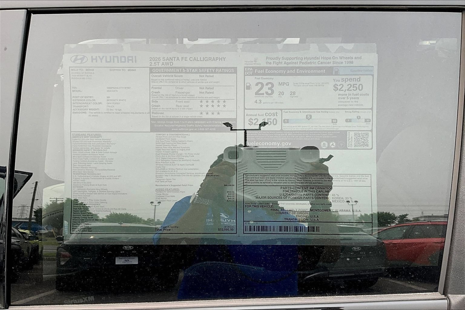 New 2026 Hyundai Santa Fe Calligraphy AWD/4WD image 19