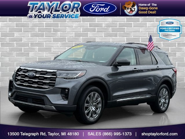 Certified 2025 Ford Explorer Active w/ Active Comfort Package