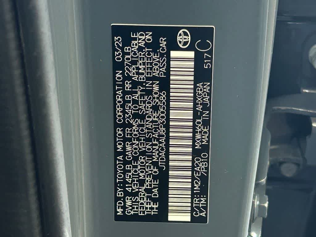 Used 2023 Toyota Prius XLE FWD image 21
