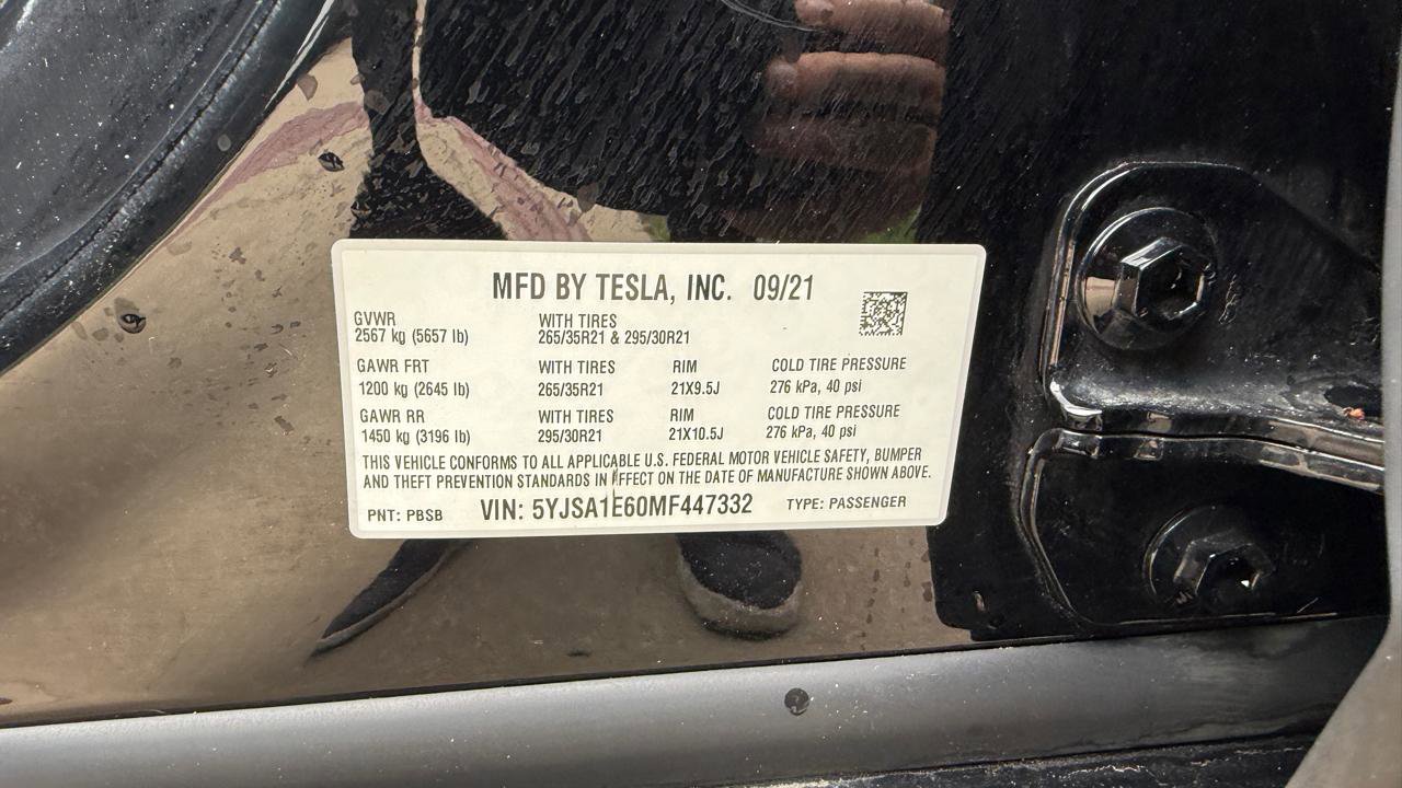 Used 2021 Tesla Model S Plaid AWD/4WD image 24
