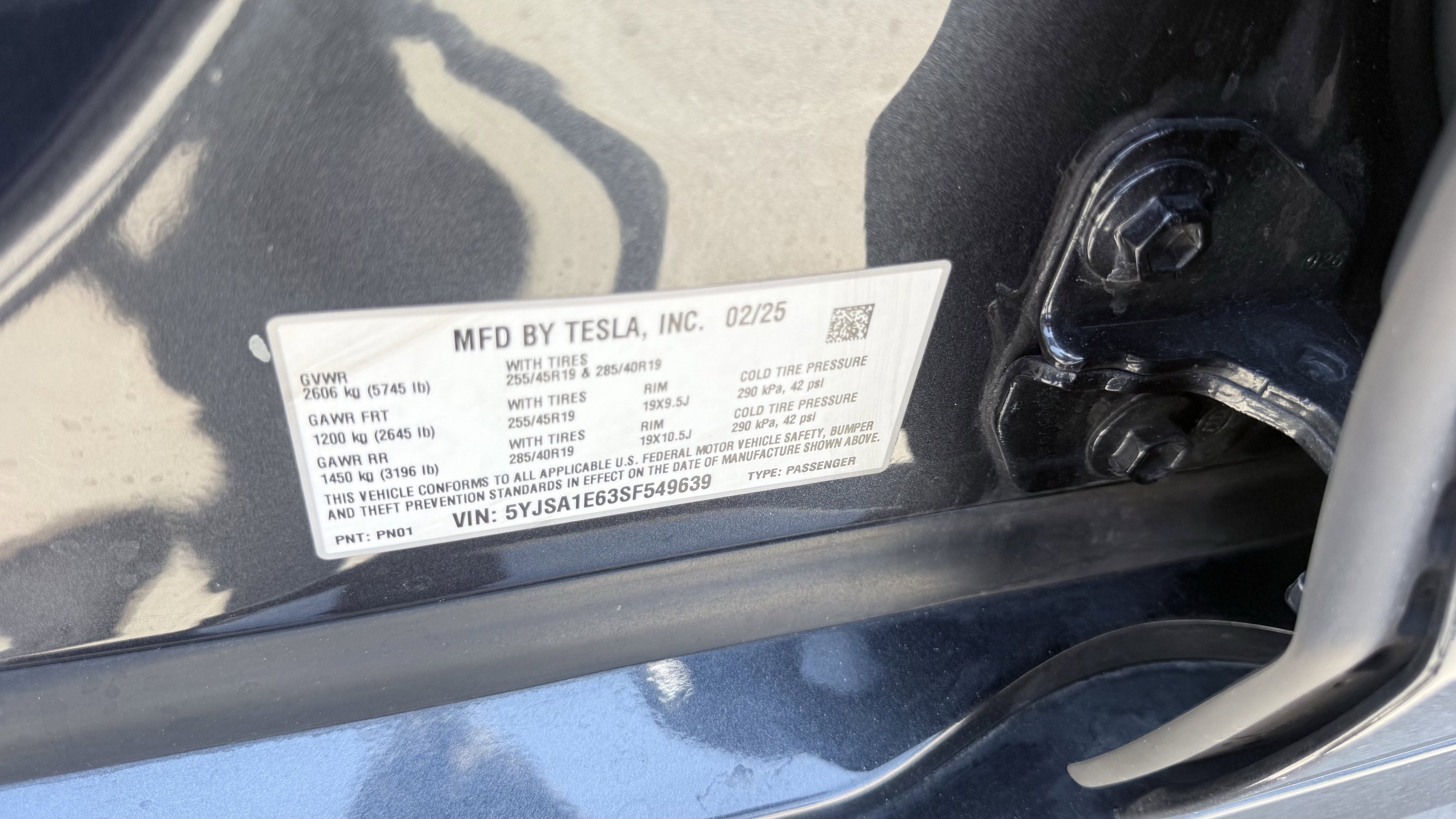 Used 2025 Tesla Model S Plaid AWD/4WD image 28