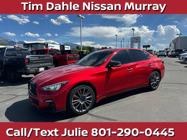 Used 2023 INFINITI Q50 Red Sport 400 w/ Cargo Package AWD/4WD image 6