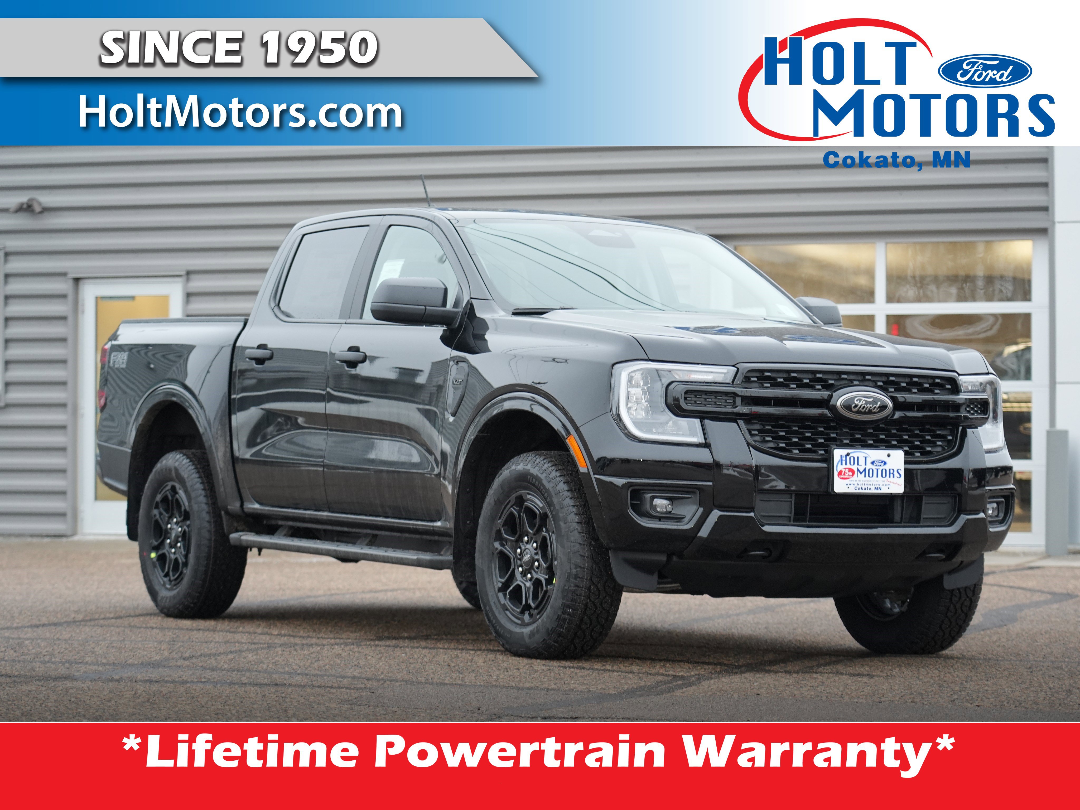 New 2025 Ford Ranger XLT w/ FX4 Off-Road Package