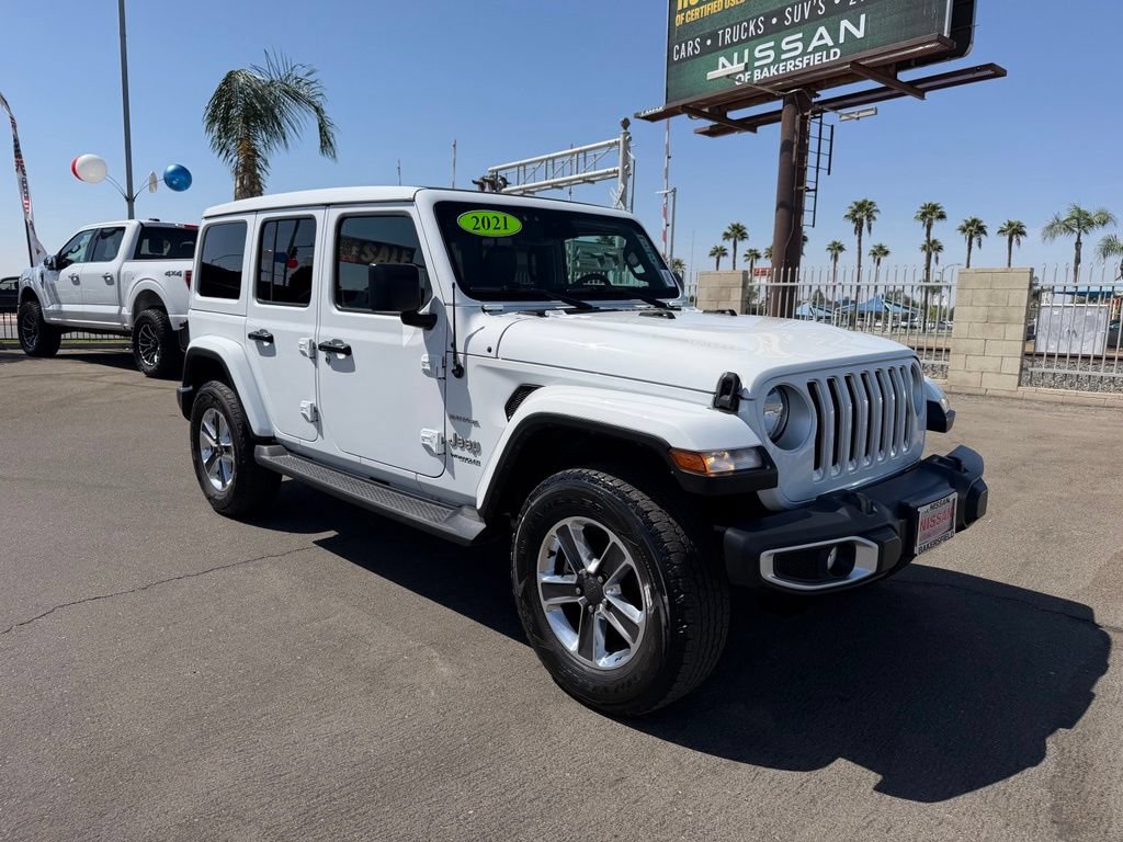 Used 2021 Jeep Wrangler Unlimited Sahara