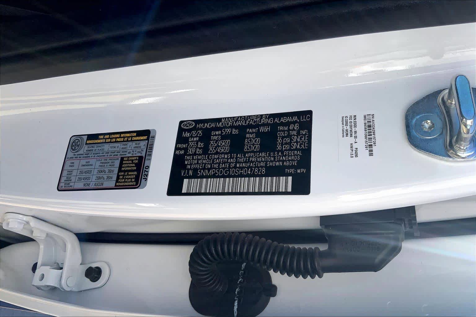 Certified 2025 Hyundai Santa Fe Calligraphy image 34