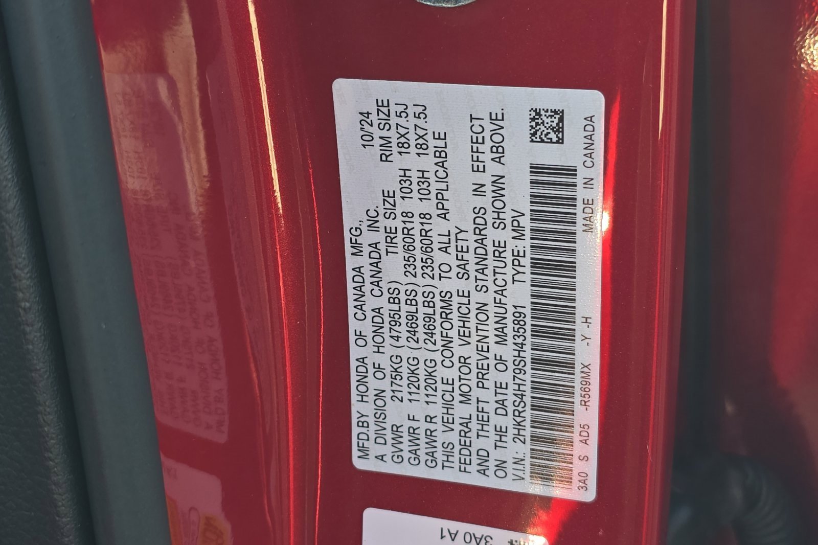 Used 2025 Honda CR-V EX-L image 30