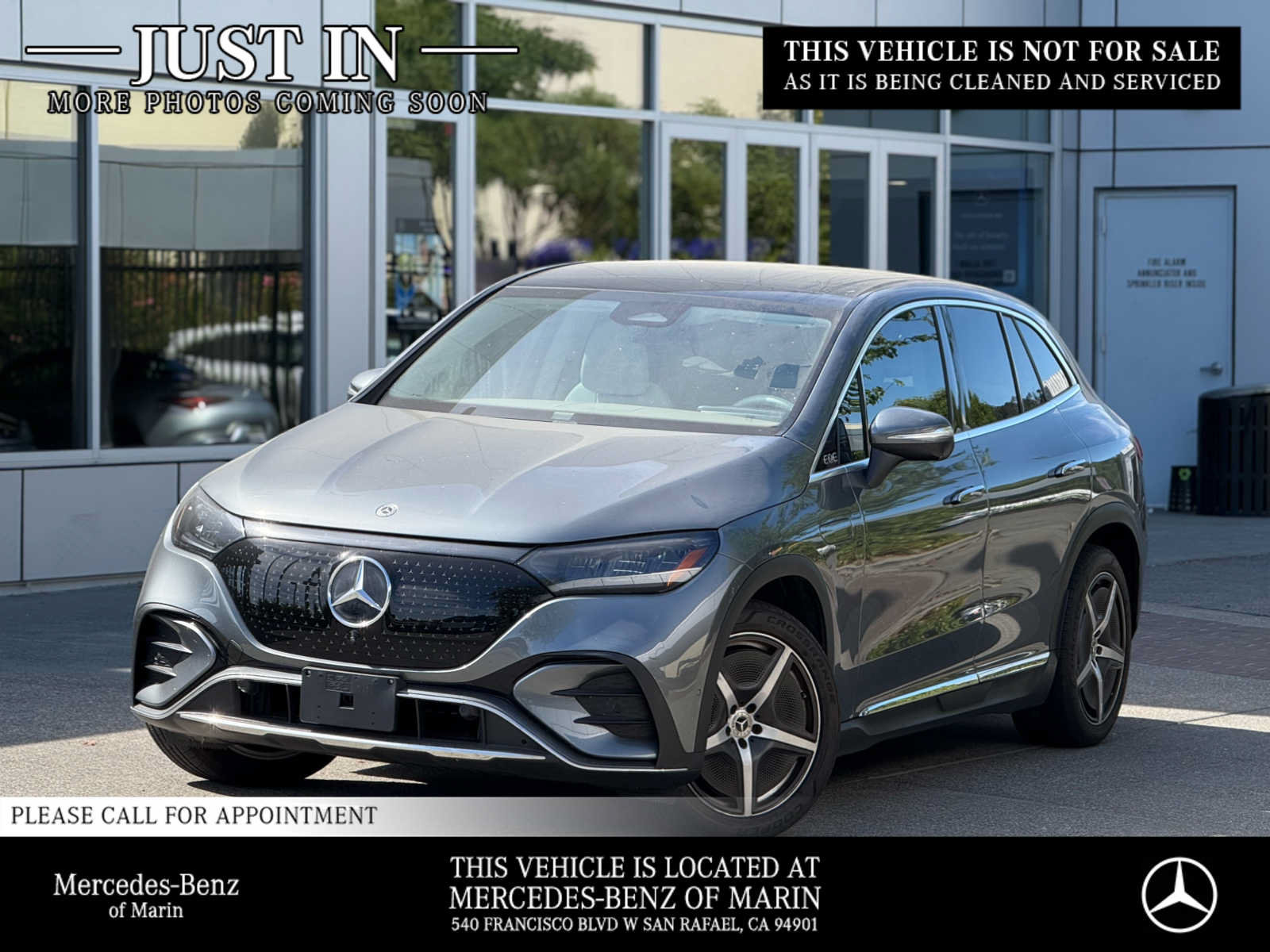 Used 2023 Mercedes-Benz EQE 350+ SUV w/ AMG Line Exterior Package image 4