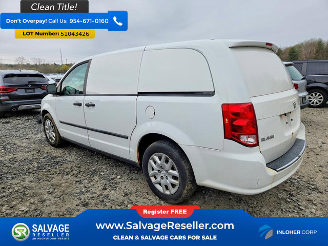 Used 2014 RAM C/V Tradesman w/ UConnect Hands-Free Group FWD image 3