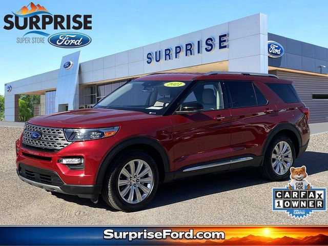 Certified 2021 Ford Explorer Limited w/ Equipment Group 301A RWD image 1