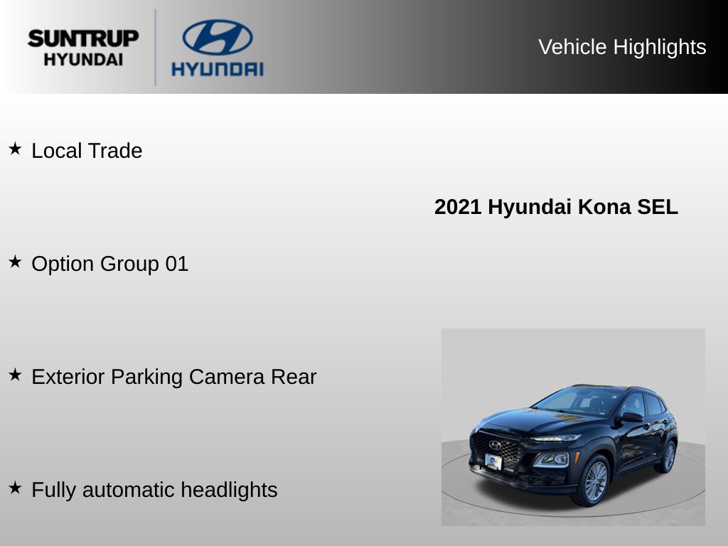 Used 2021 Hyundai Kona SEL w/ Cargo Package AWD/4WD image 8