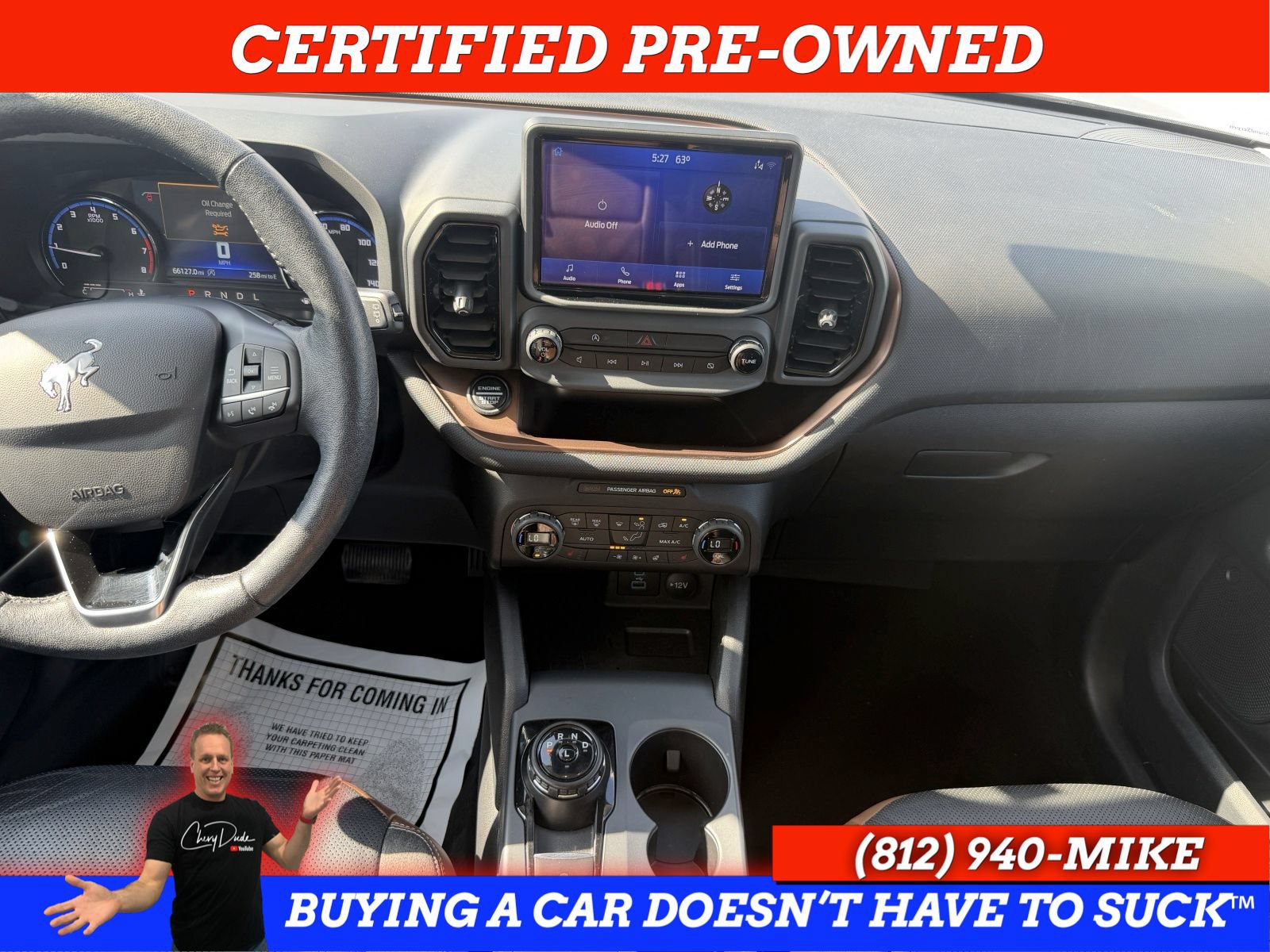 Used 2021 Ford Bronco Sport Outer Banks AWD/4WD image 16