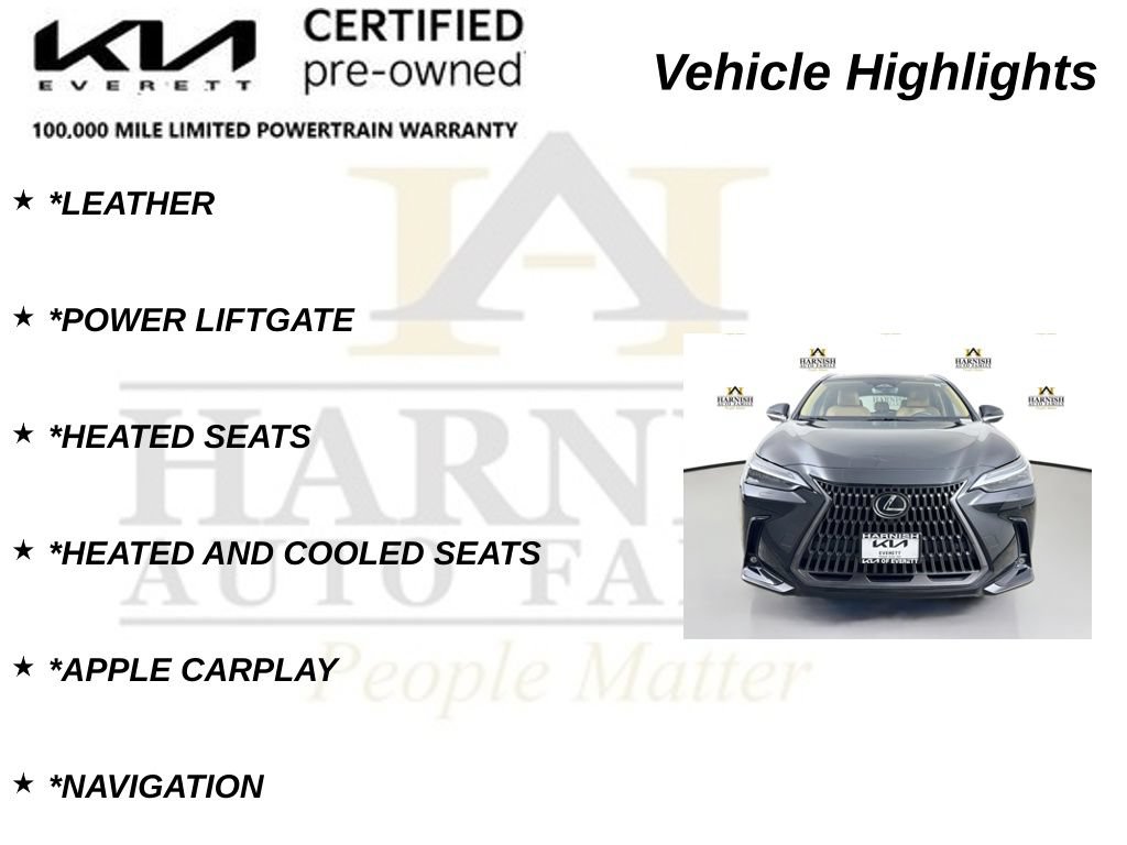 Used 2024 Lexus NX 350h AWD w/ Vision Package image 19