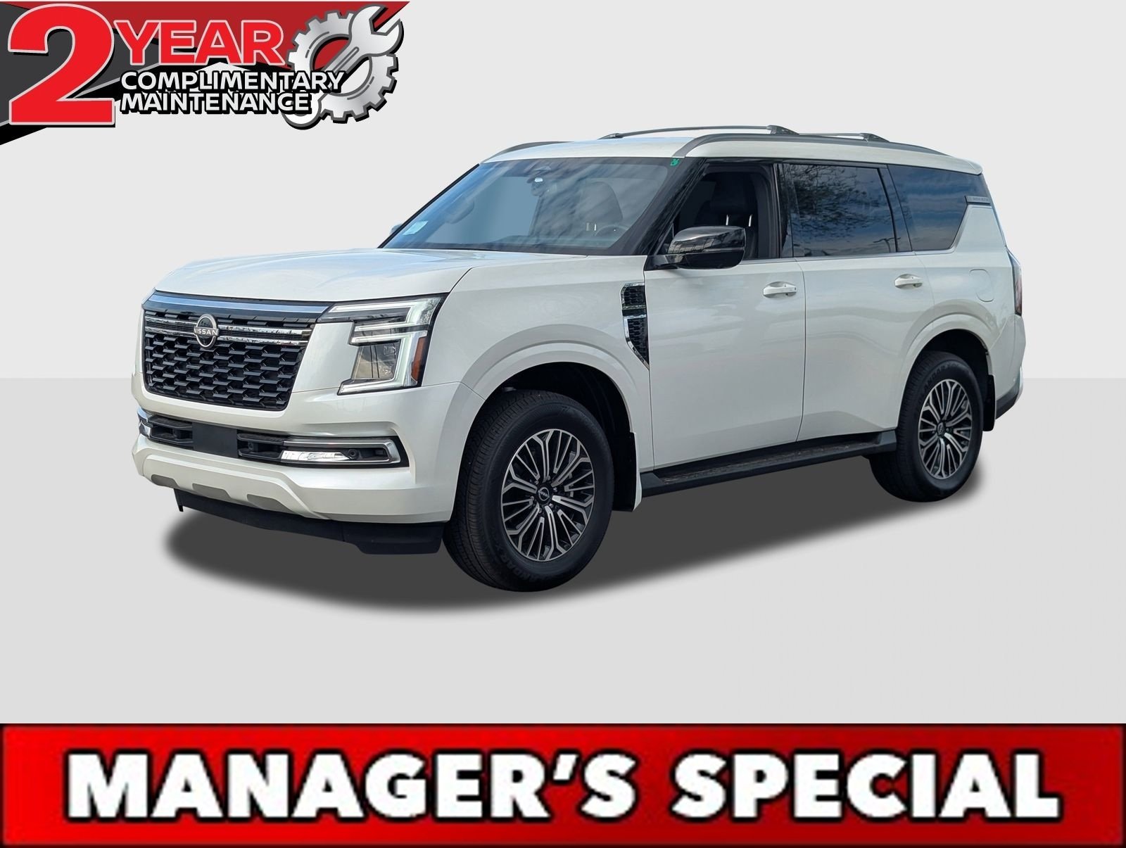 New 2025 Nissan Armada SL w/ Captain's Chari Seat Package